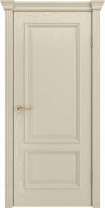 Межкомнатная дверь шпон Текона ФРЕЙМ 07, глухая, крем 700x2000