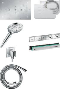 Душевой комплект Hansgrohe Raindance Rainmaker 680/460 (3 jet) 28418000 + 26530000 + 26486000 + 28276000 + 15382000