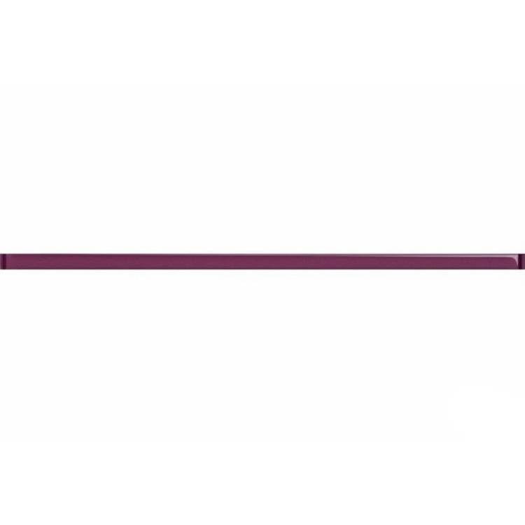 Бордюр Cersanit Universal Glass UG1L221 Пурпурный 2x60