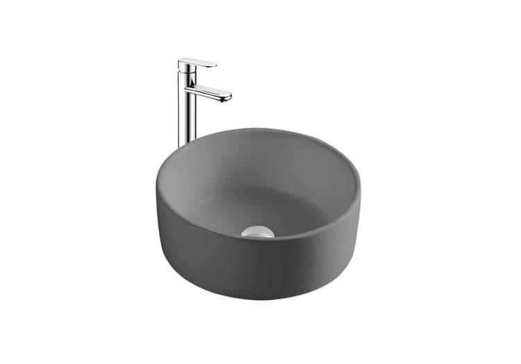 Раковина Aquatek AQ5118-MG серый матовый, 400x400x165