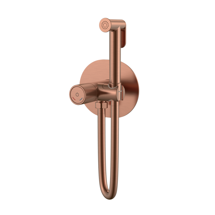 Гигиенический душ Boheme Tech 157-CB Copper Brushed