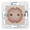 Розетка 1-местная с заземлением IEK Skandy SK-R11-16-K98 песочный фото 4