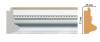 Багет DECOMASTER FM27-1 285x2.6x5.1