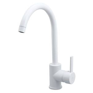 Смеситель для кухни OneLife P04-001W белый