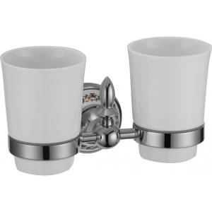 Держатель для двух стаканов Savol 68а S-06868A хром