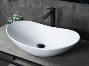 Раковина Gid Lago N9811 51175 белая, 61x37x15