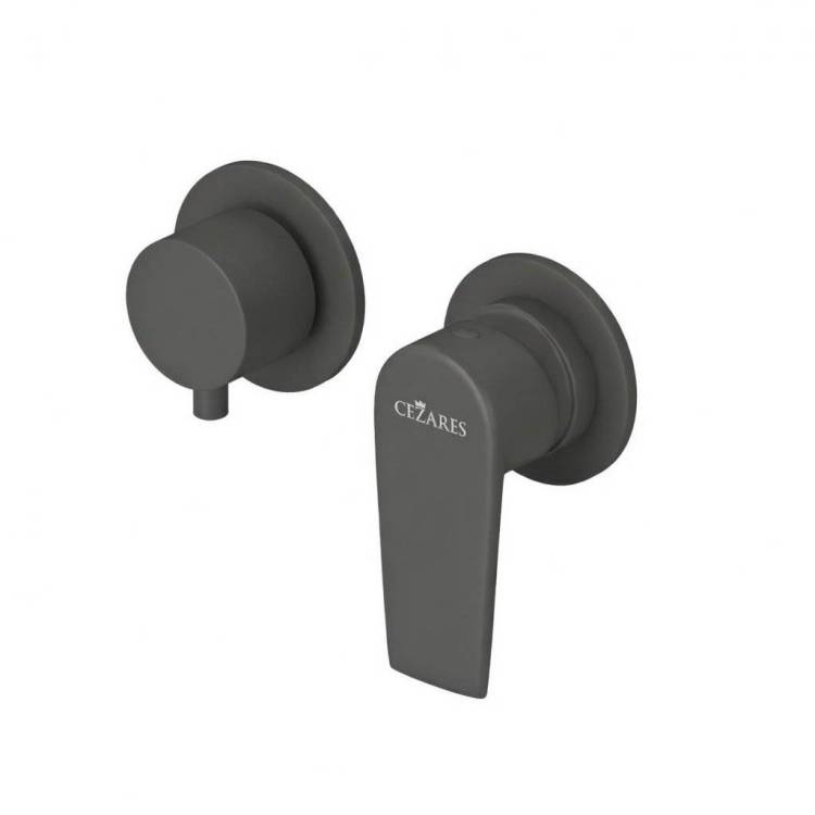 Смеситель для душа Cezares NAUTIC-VDIM2-M-NOP черный