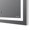 Зеркало AM.PM Gem 55 с LED-подсветкой, часами и косметическим зеркалом фото 9