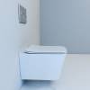 Комплект Grohe GR7505510 Инсталляция для унитаза Grohe Rapid SL + Унитаз подвесной beWash Kraft безободковый, с сиденьем микролифт, белый глянец фото 4