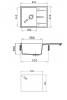 Мойка кухонная Abber Quarz AQ2903W белый, 51x65 фото 13