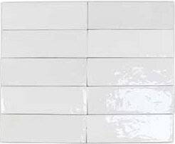Керамическая плитка Dna Tiles Safi 122108 White 16x5.2