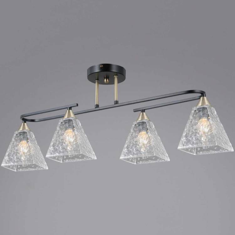 Потолочный светильник Illumico IL0782-4CSQ-25 BK AB AREZZO