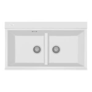 Кухонная мойка Rivelato Fonde FN-8638-2 белый