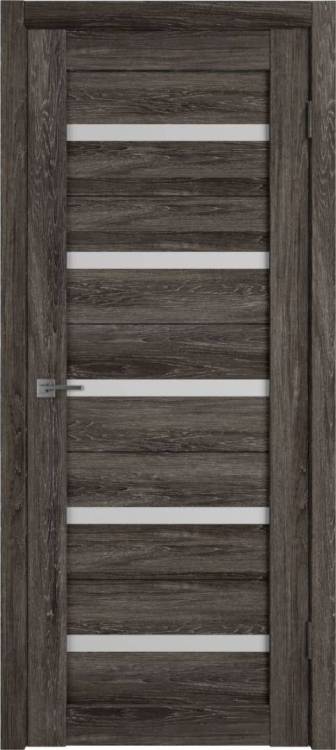 Межкомнатная дверь Владимирская Фабрика Дверей Atum 7 Terra Vellum стекло White Cloud 700x2000