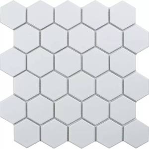 Мозаика Starmosaic Hex+Octagon+Triangolo MT31000/IDL1005 Hexagon Small White Matt 26.5x27.8