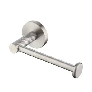 Держатель туалетной бумаги Boheme Uno 10985-NB Nikel Brush, без крышки