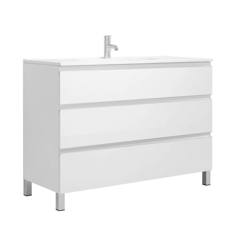 Тумба с раковиной Sanvit Авеню 3 120, белая