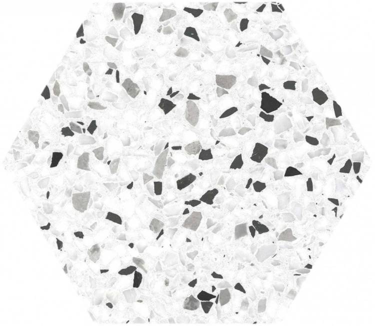 Керамогранит Ecoceramic Tempo EC. Black hex 20x24