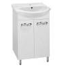 Тумба с раковиной Style Line Венеция 55 белый, 85x55x44