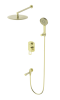 Душевой комплект Wonzon & Woghand WW-88939010-BG золото