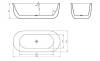 Акриловая ванна BelBagno BB706-1800-800 180x80 фото 8