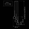 Подвесная люстра Lightstar Forma 808237 фото 3