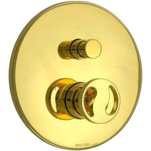 Смеситель для ванны Migliore Reversa 28210 с внутренней частью, золотой
