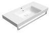 Раковина GSI Nubes 9651111 белый глянцевый, 100x50 фото 5