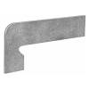 Плинтус Exagres Petra Zanq. Fiorentino Gris Izquierda Левый 17.5x39.5