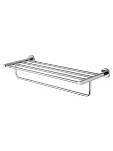 Полотенцедержатель Wonzon & Woghand WW-8181 с полкой, хром