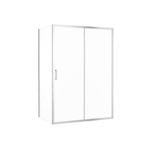 Душевой уголок Cezares MOLVENO-AH-12-150/80-C-Cr-IV профиль хром, стекло прозрачное, 150x80x195