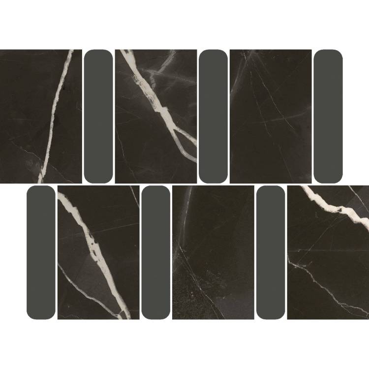 Мозаика Italon Стелларис 600110000980 Блэк Арган 26.9x36.8