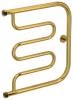 Полотенцесушитель водяной Сунержа Лира 03-4011-5050 Золото, 50x50