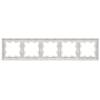 Рамка 5-постовая IEK Brite BR-M52-K01 белый фото 7