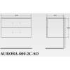 Тумба с раковиной BelBagno Aurora 80 bianco lucido фото 3