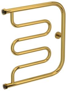 Полотенцесушитель водяной Сунержа Лира 03-4011-5050 Золото, 50x50