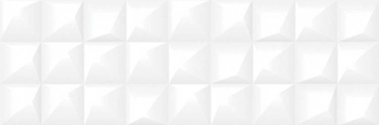 Керамическая плитка Cersanit Gradient GRS052D рельеф белый 19.8x59.8
