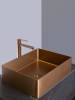 Раковина AltroBagno Аккордо (Accordo) 001011 RaSp матовая медь, 50.2x40.2 фото 3