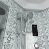 Душевая кабина Niagara Lux 7744W хром, металлик, с высоким поддоном, с сиденьем фото 2