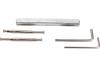 Дверная ручка Bussare BRAVO A-45-40 B.NICKEL черный никель фото 4