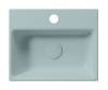 Раковина GSI Nubes 9684115 голубой матовый, 40x32 фото 2