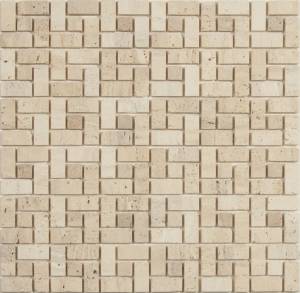 Мозаика NSmosaic Stone series K-704 камень (15х30х7) 305x305