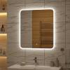 Зеркало Continent Glamour ЗЛП440 800х900 ,белый фото 8