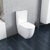 Унитаз-компакт Maretti Elena EA10NBM93-844 безободковый, сиденье микролифт, белый фото 2