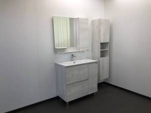 Мебель для ванной Comforty Верона 90 дуб белый