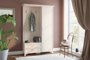 Стенка для прихожей Атмосфера Мирелла 00-00014476 Бодега светлый