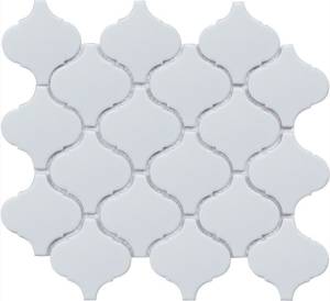 Мозаика Starmosaic Fan & Latern & Penny Round Da31000/Dl1005 Latern White Matt 24.6x28