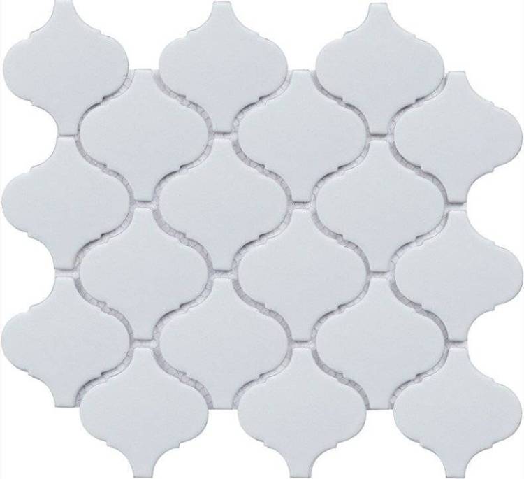 Мозаика Starmosaic Fan & Latern & Penny Round Da31000/Dl1005 Latern White Matt 24.6x28