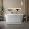 Акриловая ванна BelBagno BB711-1550-700 белая, 155x70 фото 5