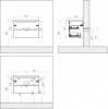 Тумба с раковиной BelBagno Etna 100 rovere bianco фото 4
